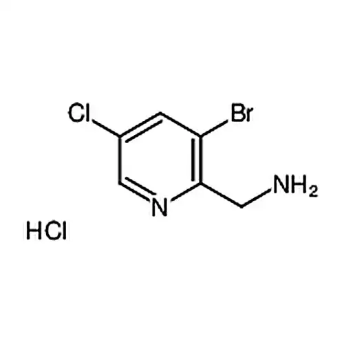 (3-溴-5-氯吡啶-2-基)甲胺盐酸盐