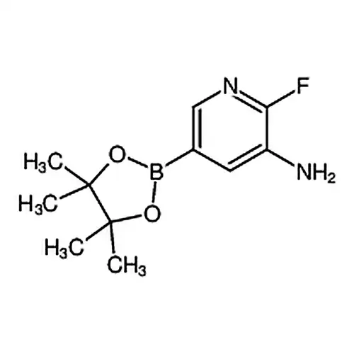 2-氟-5-(4，4，5，5-四甲基-1，3，2-二氧杂硼杂环戊烷-2-基)吡啶-3-胺