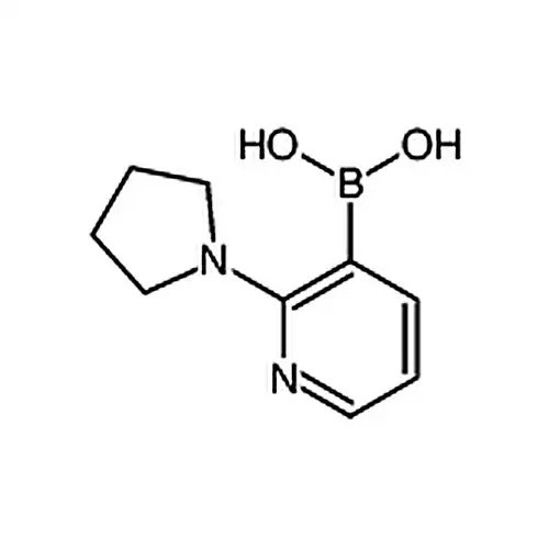 (2-(吡咯烷-1-基)吡啶-3-基)硼酸