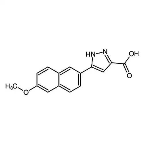 5-(6-甲氧基萘-2-基)-1H-吡唑-3-羧酸