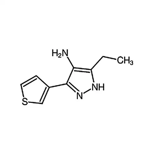 3-乙基-5-(噻吩-3-基)-1H-吡唑-4-胺