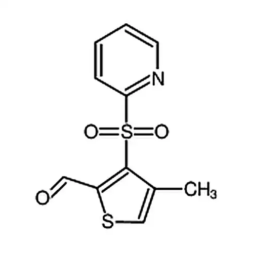 4-甲基-3-(吡啶-2-基磺酰)噻吩-2-甲醛