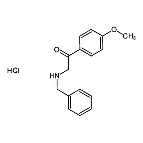 2-(苄基氨基)-1-(4-甲氧基苯基)乙酮盐酸盐