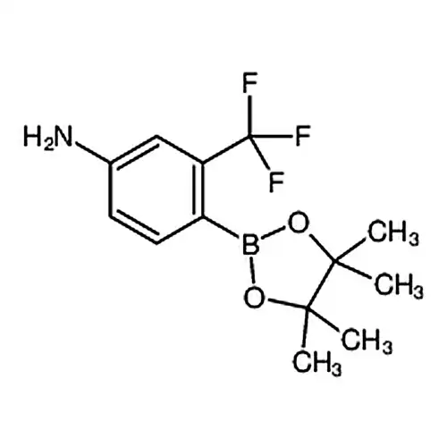 4-(4,4,5,5-四甲基-1,3,2-二氧硼杂环戊烷-2-基)-3-(三氟甲基)苯胺
