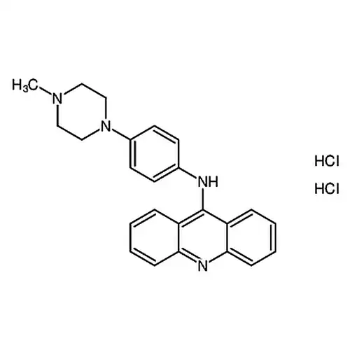 N-(4-(4-甲基哌嗪-1-基)苯基)吖啶-9-胺二盐酸盐