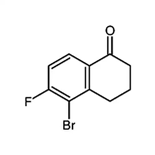 5-溴-6-氟-3,4-二氢-1-萘满酮