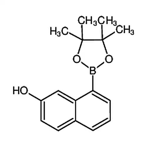 8-(4,4,5,5-四甲基-1,3,2-二氧硼杂环戊烷-2-基)萘-2-酚