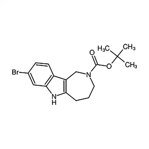 8-溴-4，5-二氢氮杂[4，3-b]吲哚-2(1H，3H，6H)-羧酸叔丁酯