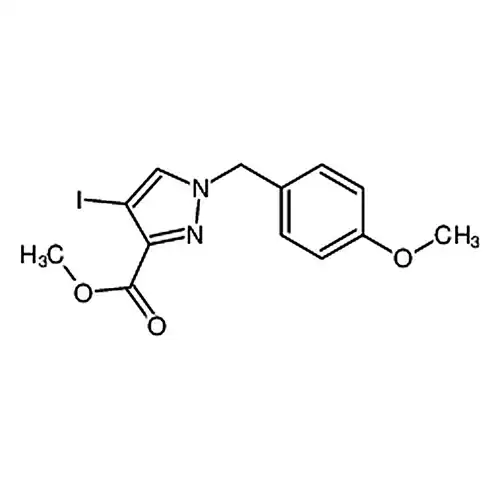 4-碘-1-(4-甲氧基苄基)-1H-吡唑-3-羧酸甲酯