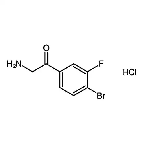 2-氨基-1-(4-溴-3-氟苯基)乙酮盐酸盐