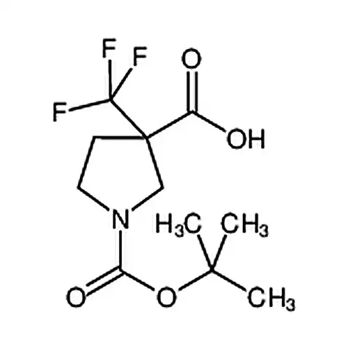 1-(叔-丁氧羰基)-3-(三氟甲基)吡咯烷-3-羧酸