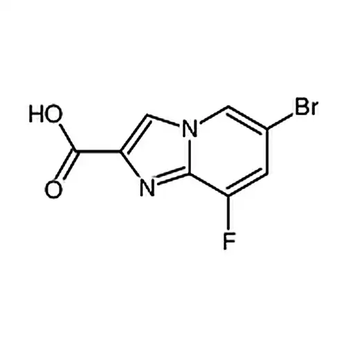 6-溴-8-氟咪唑并[1,2-a]吡啶-2-甲酸