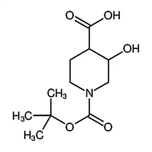 1-(叔丁氧羰基)-3-羟基哌啶-4-羧酸