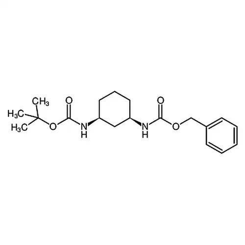 苄基((1R，3S)-环己烷-1，3-二基)二氨基甲酸叔丁酯