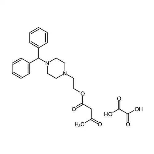 乙酰乙酸[2-(4-二苯甲基-1-哌嗪基)]乙酯草酸盐