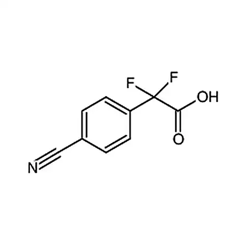 2-(4-氰基苯基)-2,2-二氟乙酸