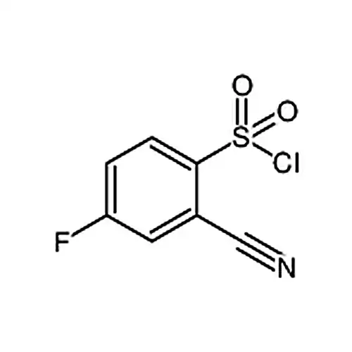 2-氰基-4-氟苯-1-磺酰氯