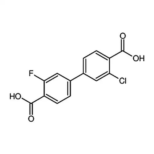 3-氯-3'-氟-[1，1'-联苯]-4，4'-二羧酸