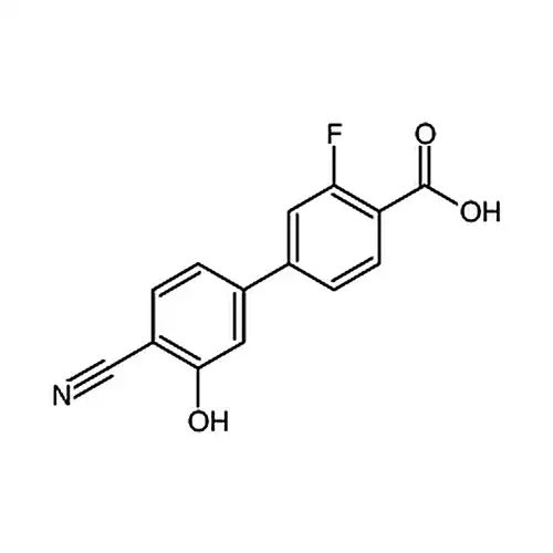 5-(4-羧基-3-氟苯基)-2-氰基苯酚