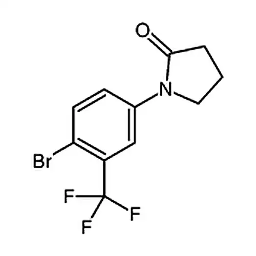 1-(4-溴-3-三氟甲基苯基)吡咯烷-2-酮
