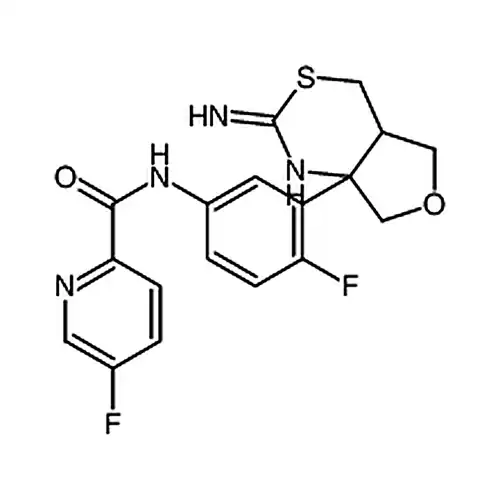 N-[3-[(4aS,7aS)-2-氨基-4a,5-二氢-4H-呋喃并[3,4-d][1,3]噻嗪-7a(7H)-基]-4-氟苯基]-5-氟-2-吡啶甲酰胺