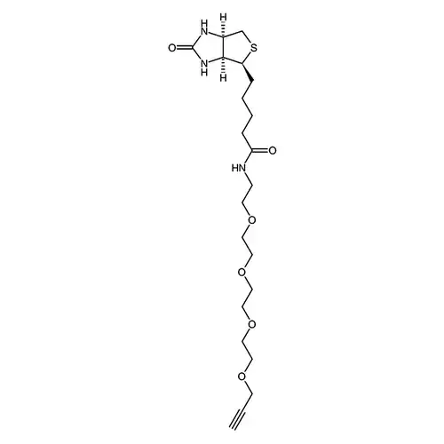 5-((3aS,4S,6aR)-2-氧代六氢-1H-噻吩并[3,4-d]咪唑-4-基)-N-(3,6,9,12-四氧杂十五烷-14-炔-1-基)戊酰胺