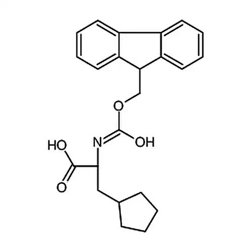 (R)-2-((((9H-Fluoren-9-yl)methoxy)carbonyl)amino)-3-cyclopentylpropanoicacid