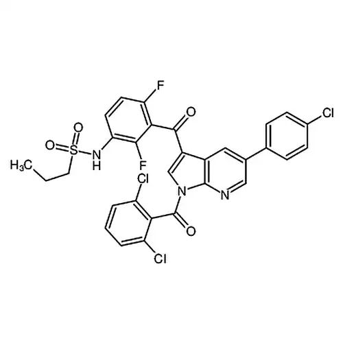 N-(3-(5-(4-氯苯基)-1-(2，6-二氯苯甲酰基)-1H-吡咯并[2，3-b]吡啶-3-羰基)-2，4-二氟苯基)丙烷-1-磺酰胺