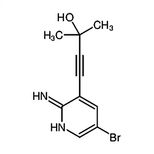 4-(2-氨基-5-溴吡啶-3-基)-2-甲基丁-3-炔-2-醇