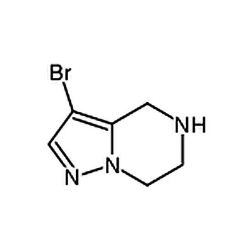 3-溴-4，5，6，7-四氢吡唑并[1，5-a]吡嗪