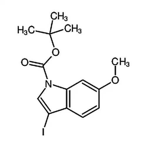 3-碘-6-甲氧基-1H-吲哚-1-羧酸叔丁酯
