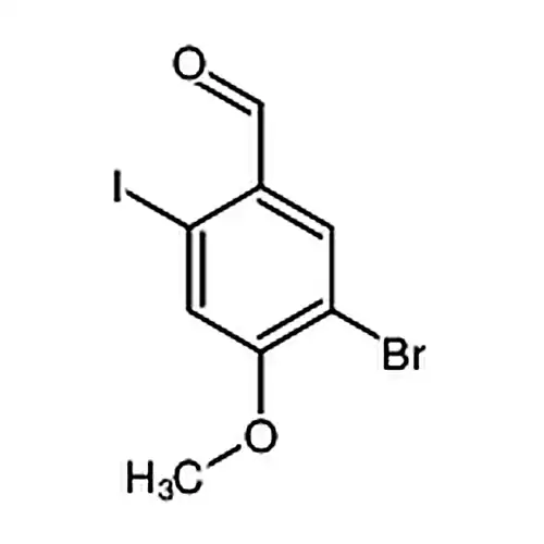 5-溴-2-碘-4-甲氧基苯甲醛