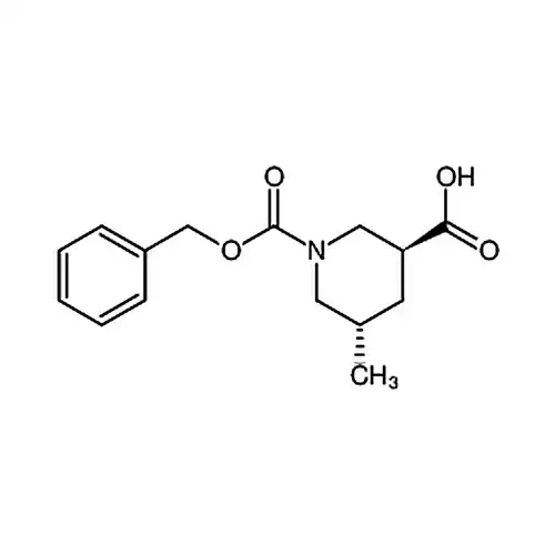 反式-1-((苄氧基)羰基)-5-甲基哌啶-3-羧酸