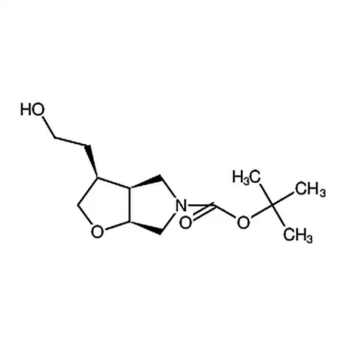 (3S，3aS，6aS)-叔-丁基 3-(2-羟基乙基)四氢-2H-呋喃并[2，3-c]吡咯-5(3H)-甲酸基酯