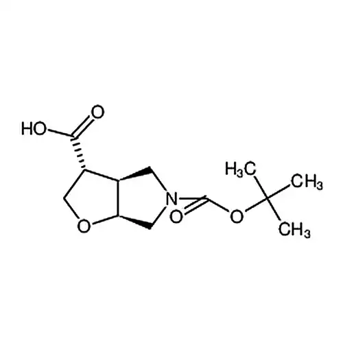(3R，3aS，6aS)-5-(叔丁氧基羰基)六氢-2H-呋喃[2，3-c]吡咯-3-羧酸