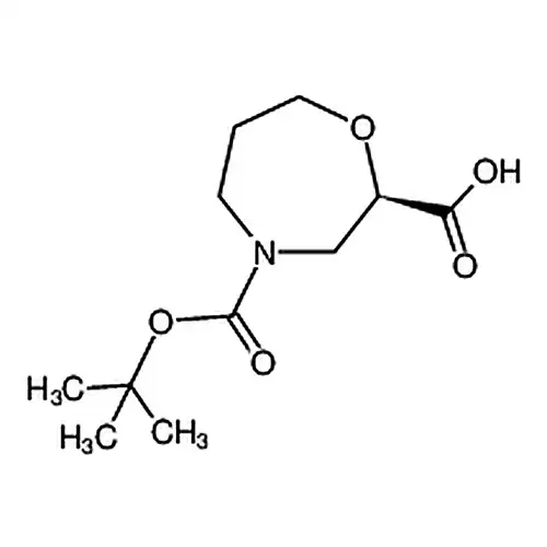 (R)-4-(叔丁氧基羰基)-1，4-氧杂氮杂环庚烷-2-羧酸