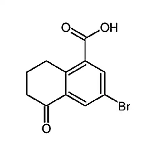 3-溴-5-氧代-5,6,7,8-四氢化萘-1-羧酸
