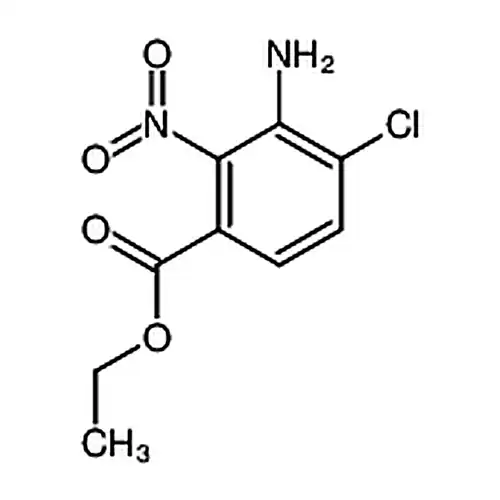 3-氨基-4-氯-2-硝基苯甲酸乙酯