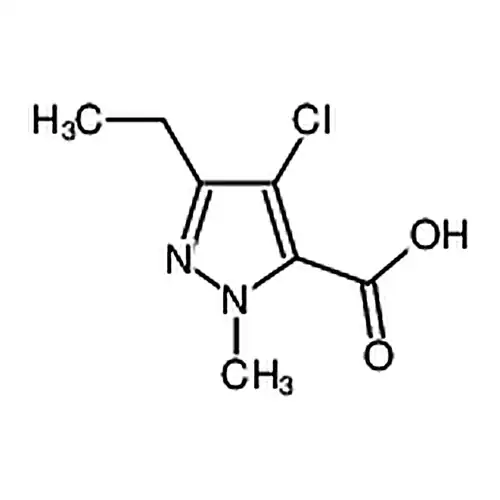 1-甲基-3-乙基-4-氯-5-吡唑甲酸