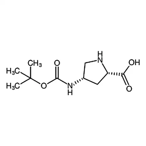 (2S,4S)-4-((叔丁氧基羰基)氨基)吡咯烷-2-甲酸