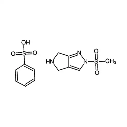 2-(甲基磺酰基)-2,4,5,6-四氢吡咯[3,4-c]吡唑苯磺酸盐