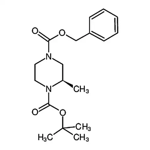 (R)-4-苄基1-Boc-2-甲基哌嗪-4-羧酸乙酯