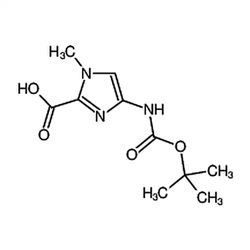 4-叔丁氧羰基氨基-1-甲基-1H-咪唑-2-甲酸