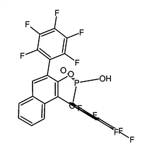 (11bR)-4-羟基-2,6-双(全氟苯基)二萘并[2,1-d:1',2'-f][1,3,2]二氧杂磷杂环庚三烯 4-氧化物