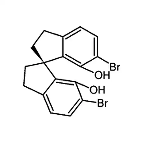 (R)-6，6'-二溴-2，2'，3，3'-四氢-1，1'-螺双[茚]-7，7'-二醇