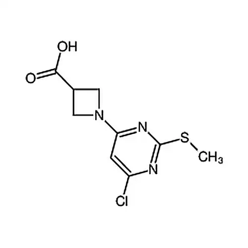 1-(6-氯-2-(甲硫基)嘧啶-4-基)氮杂环丁烷-3-羧酸