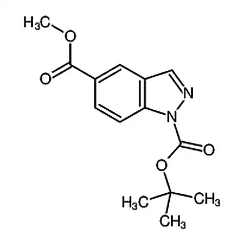 1-叔丁基 5-甲基 1H-吲唑-1,5-二羧酸酯