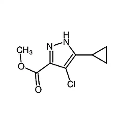 4-氯-5-环丙基-1H-吡唑-3-羧酸甲酯