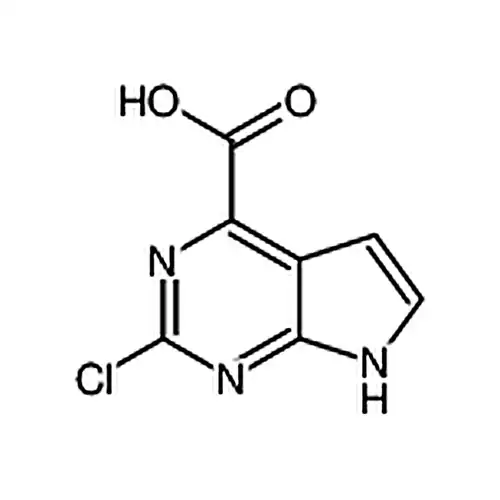 2-氯-7H-吡咯并[2,3-d]嘧啶-4-羧酸