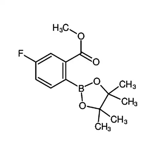 5-氟-2-(4,4,5,5-四甲基-1,3,2-二氧杂环戊硼烷-2-基)苯甲酸甲酯